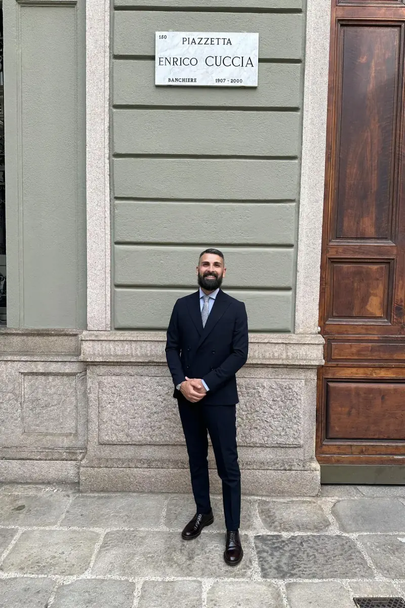 Ritratto di Giuseppe D'Urzo, consulente finanziario